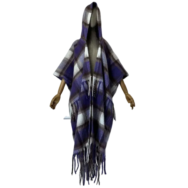 Pre Order: Poncho Hooded Cardigan - WINI