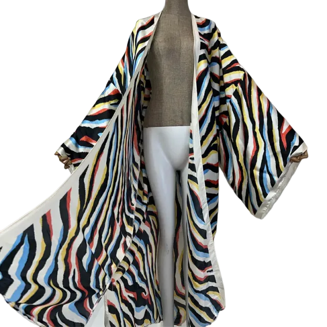 Pre Order: Vibrant Elegant Kimono Cardigan - WINI