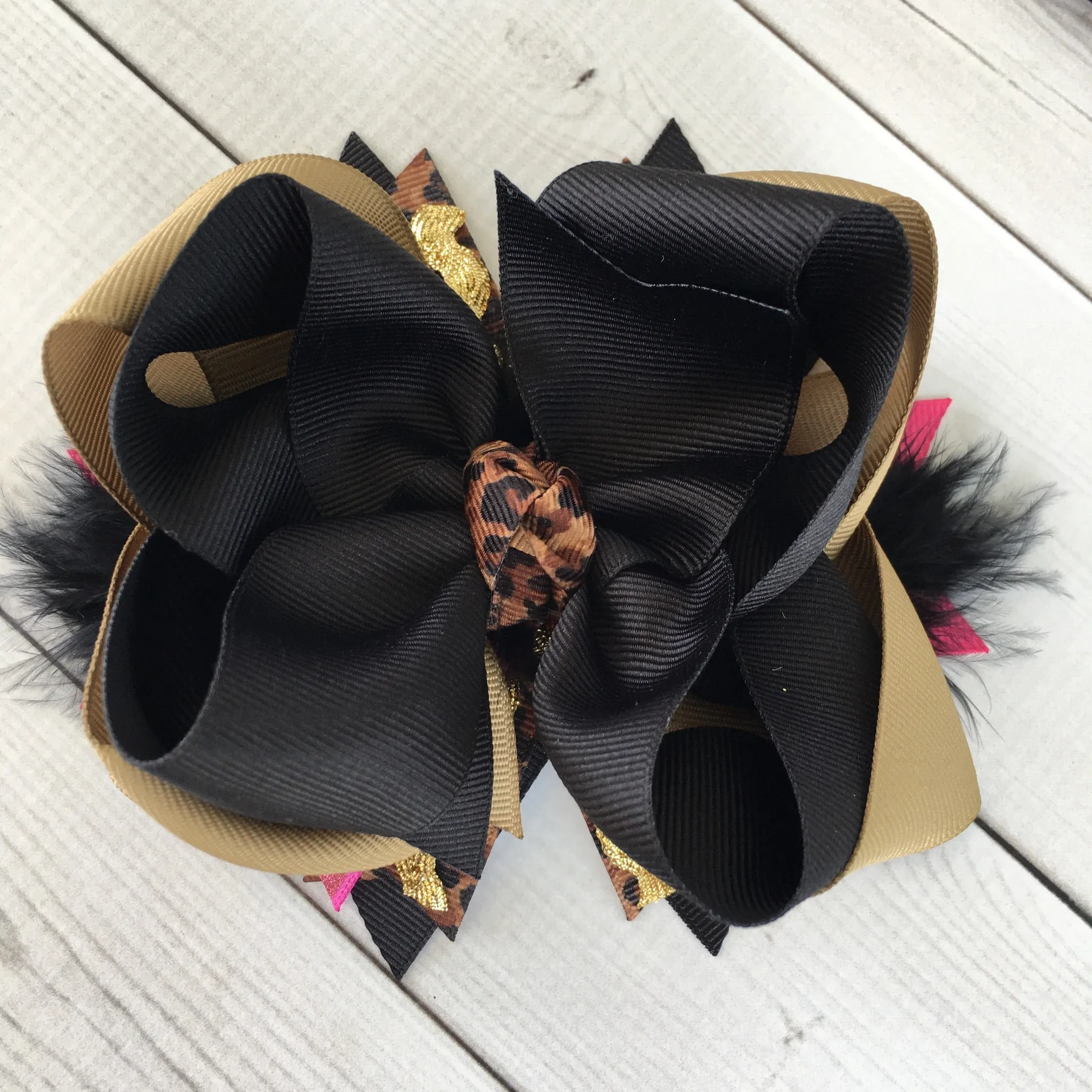 Safari Mouse (Girl) Double Ruffle Pant Set