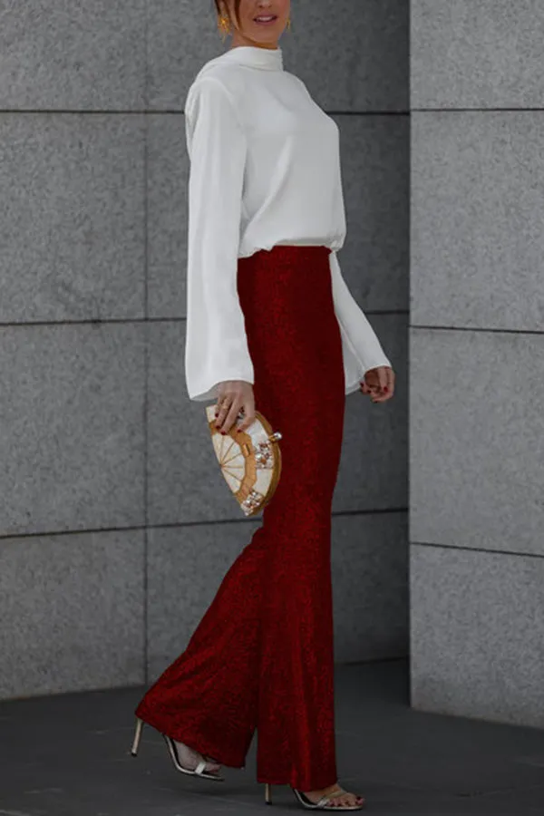Selina | High Rise Flare Pants