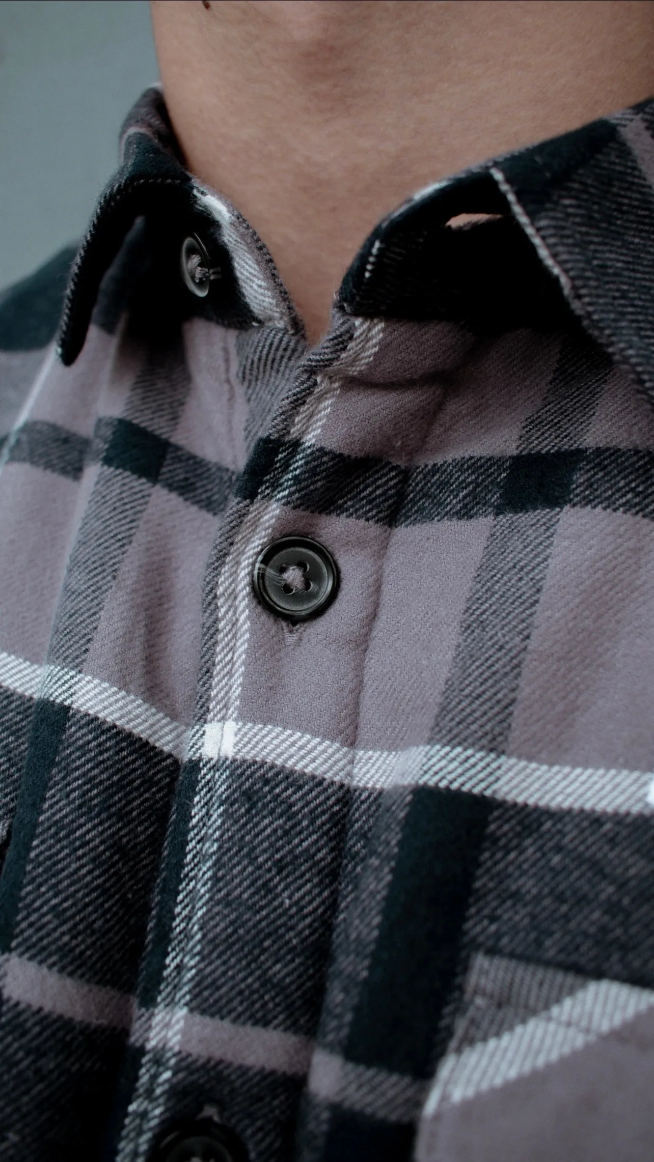 Sherpa-Lined Checked Shirt Jacket