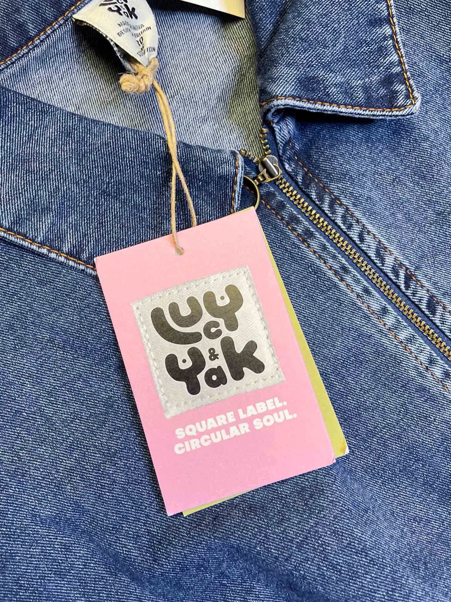 Size 30 - Lucy & Yak Raglan Denim Boilersuit