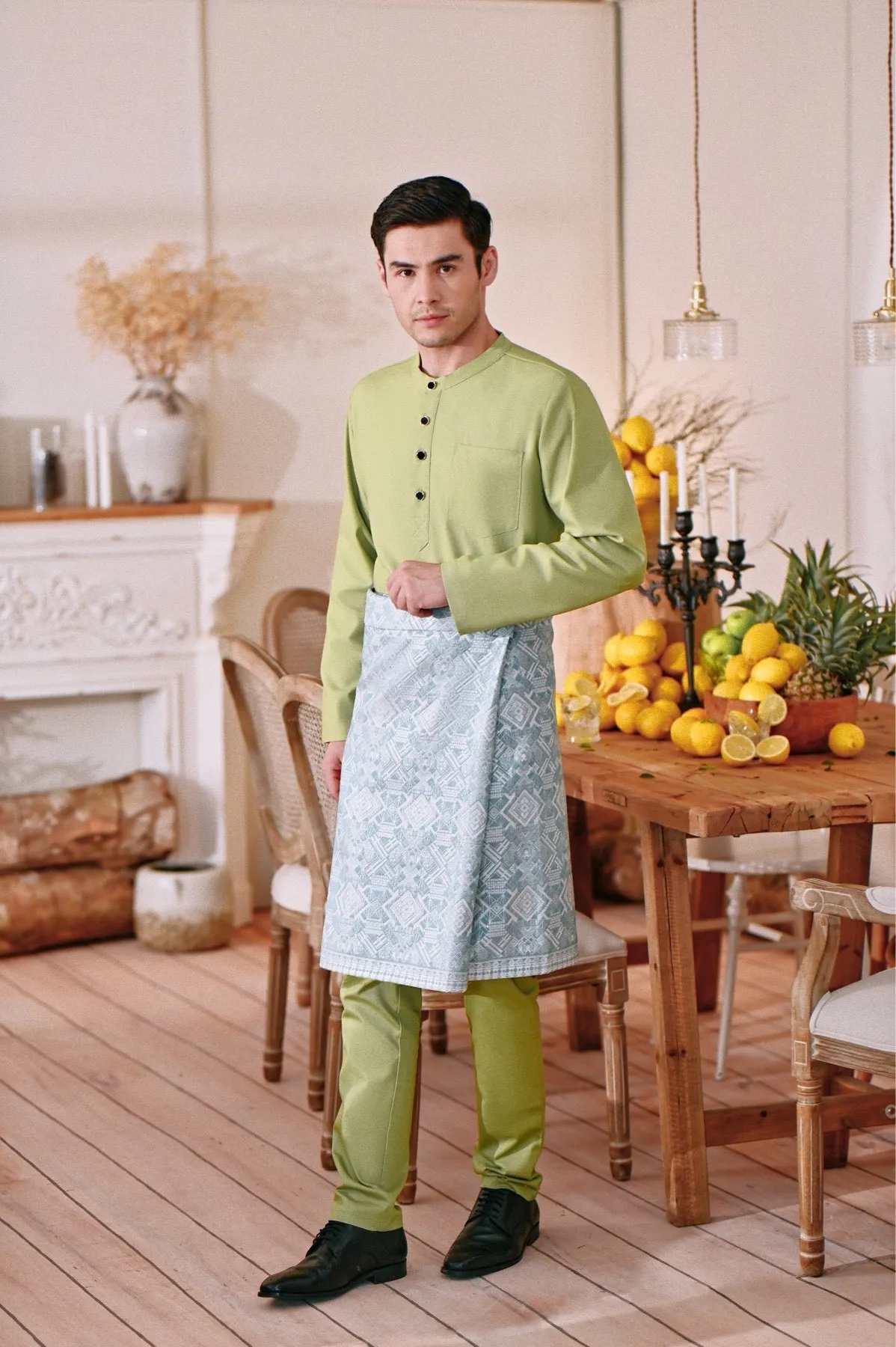 The Perfect Men Slim Fit Pants - Lawn Green