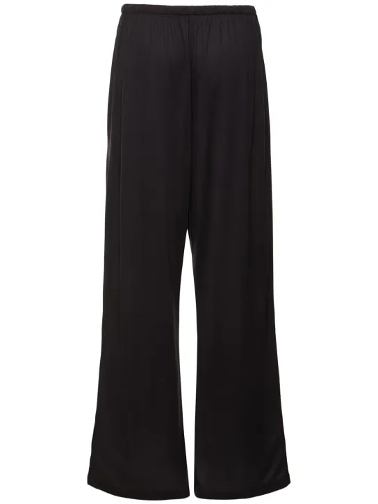 The Row   Lanuit cotton jersey wide pants 