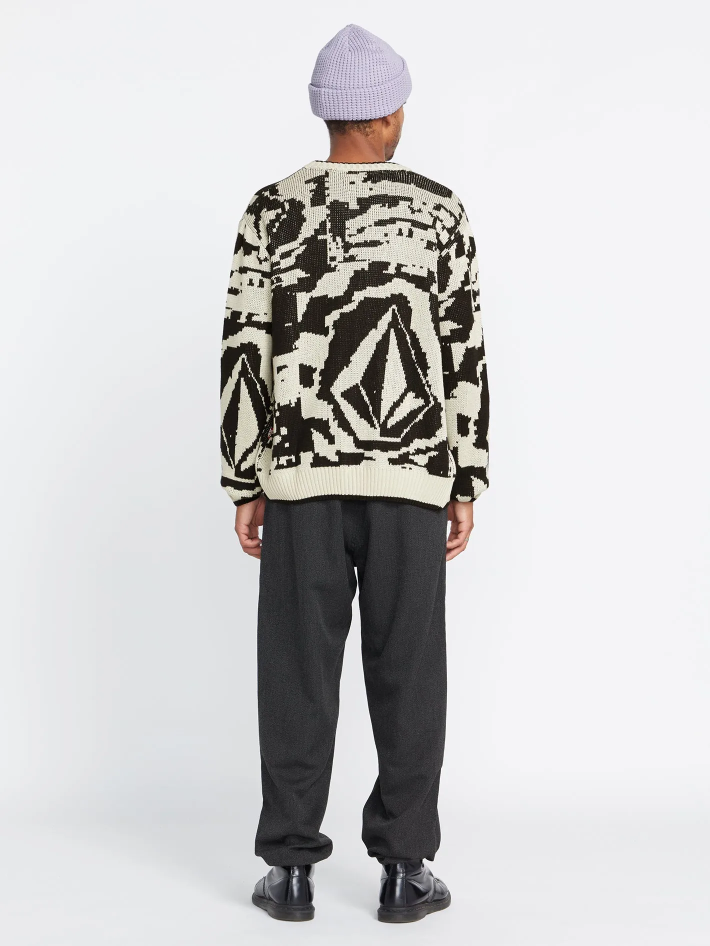 Tokyo True Collage Cardigan - Dirty White