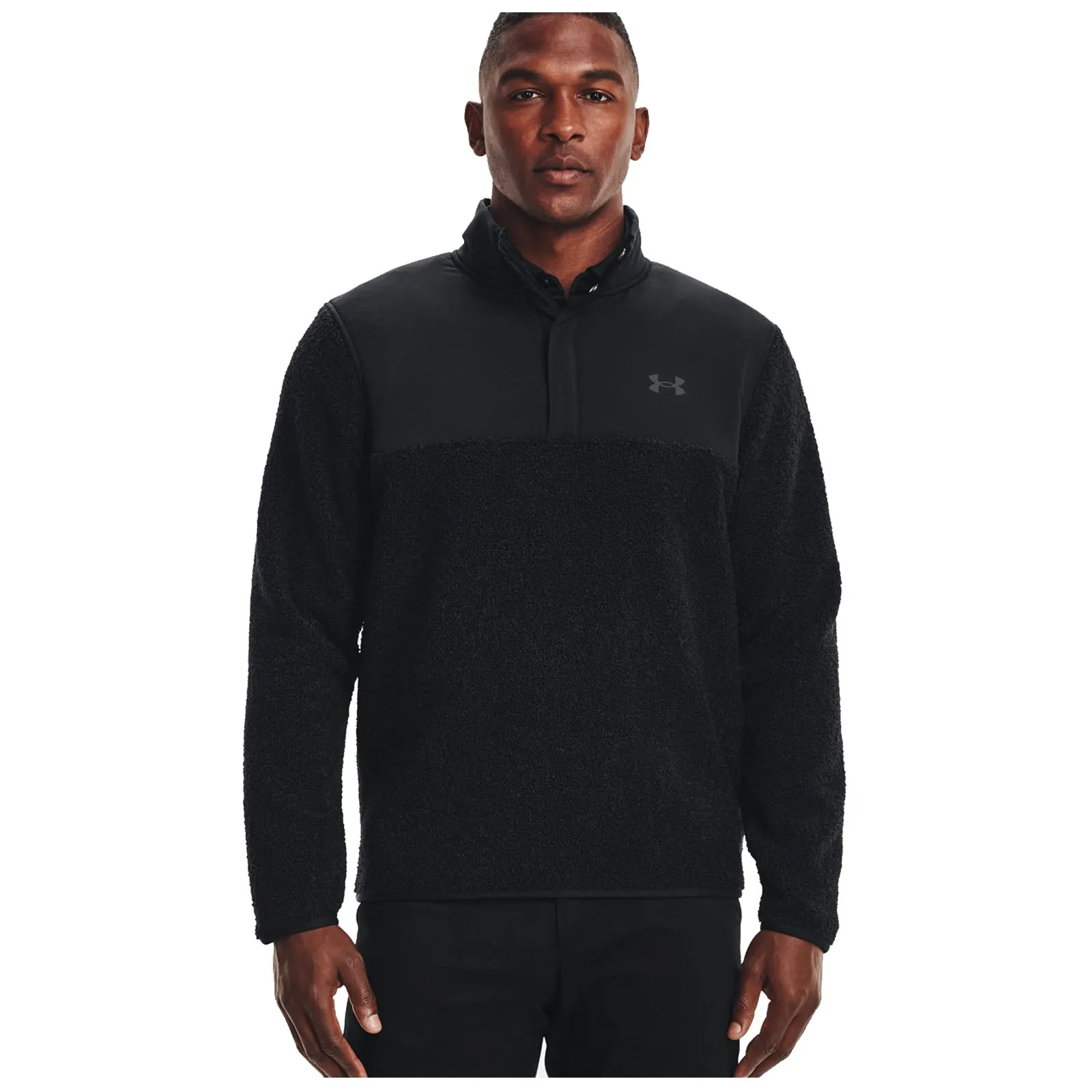 Under Armour Mens SweaterFleece Half Zip Top