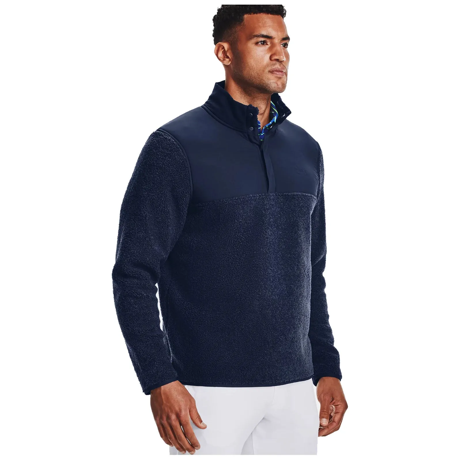 Under Armour Mens SweaterFleece Half Zip Top