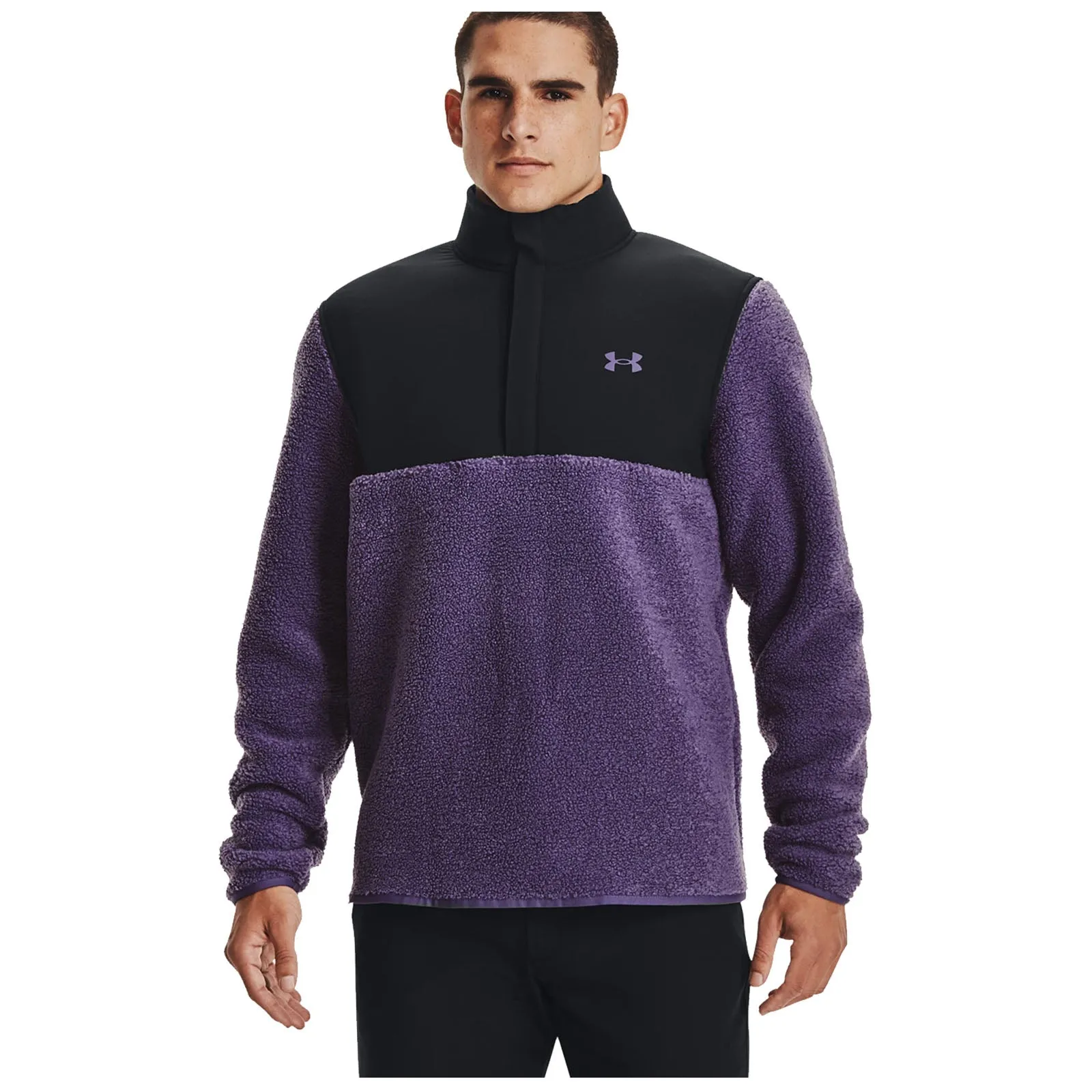 Under Armour Mens SweaterFleece Half Zip Top