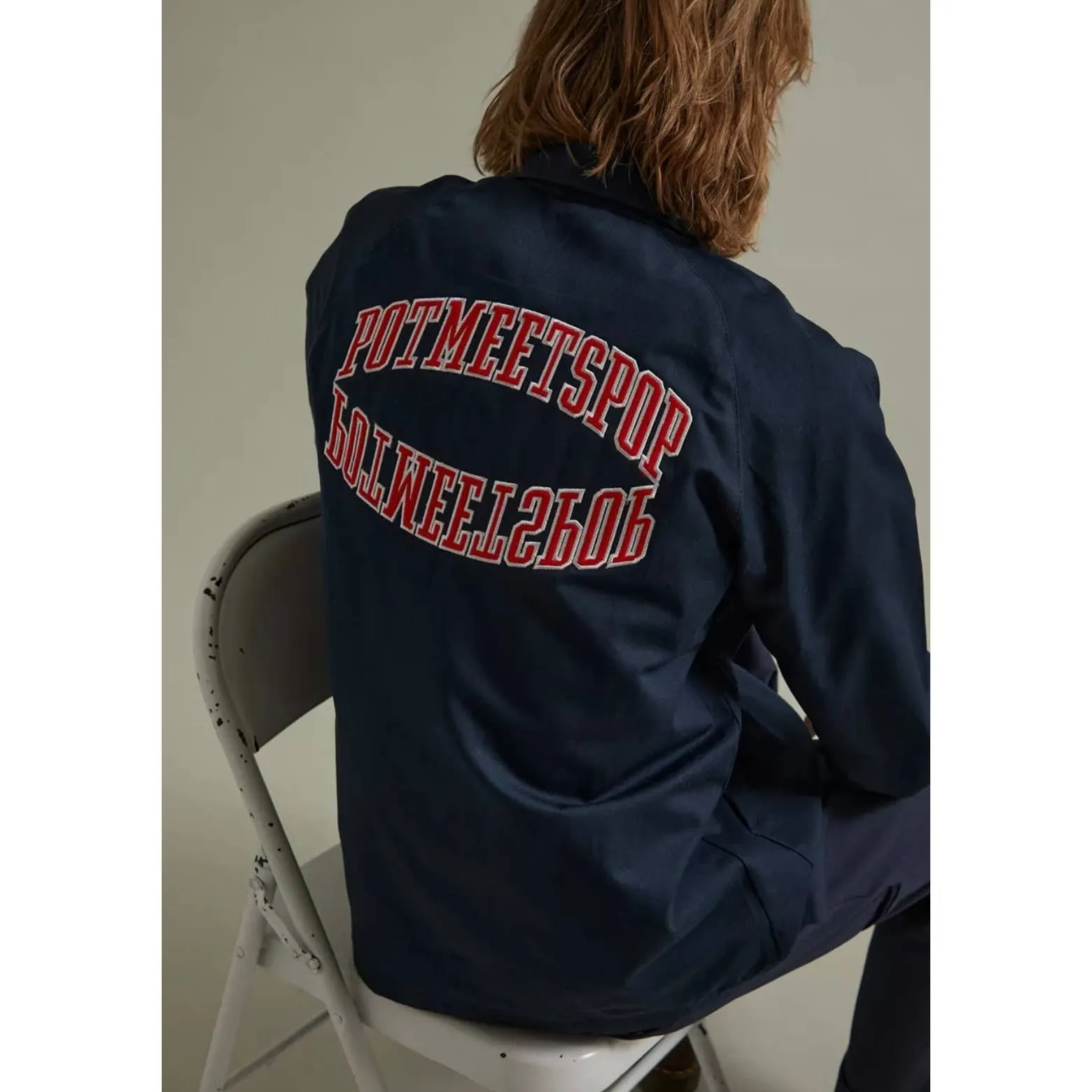 Urban Outfitters UO Pot Meets Pop Kush Coach Jacket Size M New