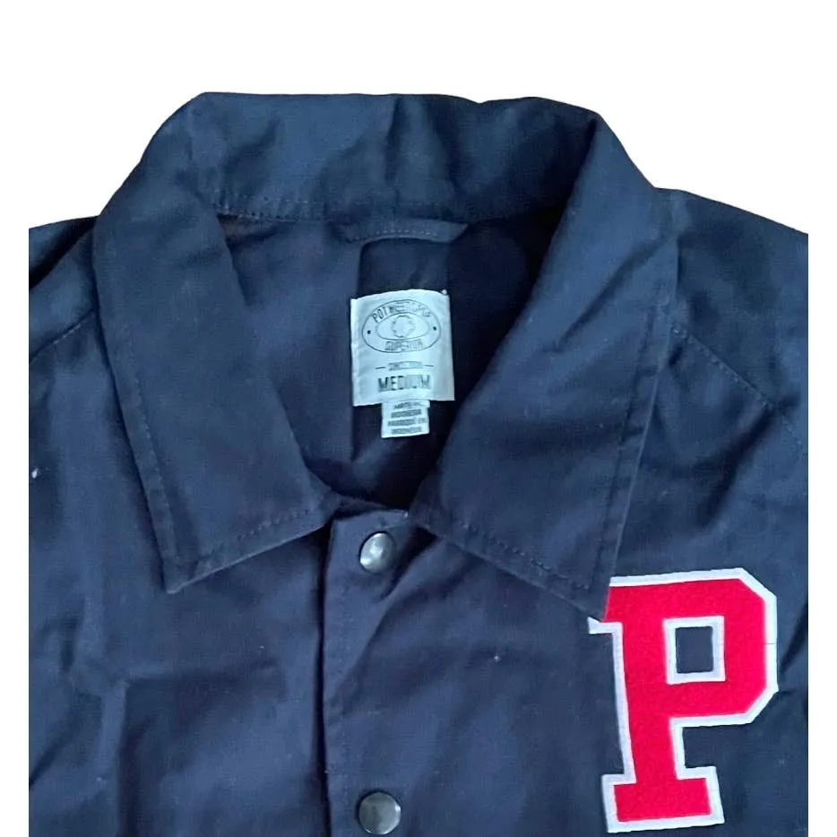 Urban Outfitters UO Pot Meets Pop Kush Coach Jacket Size M New