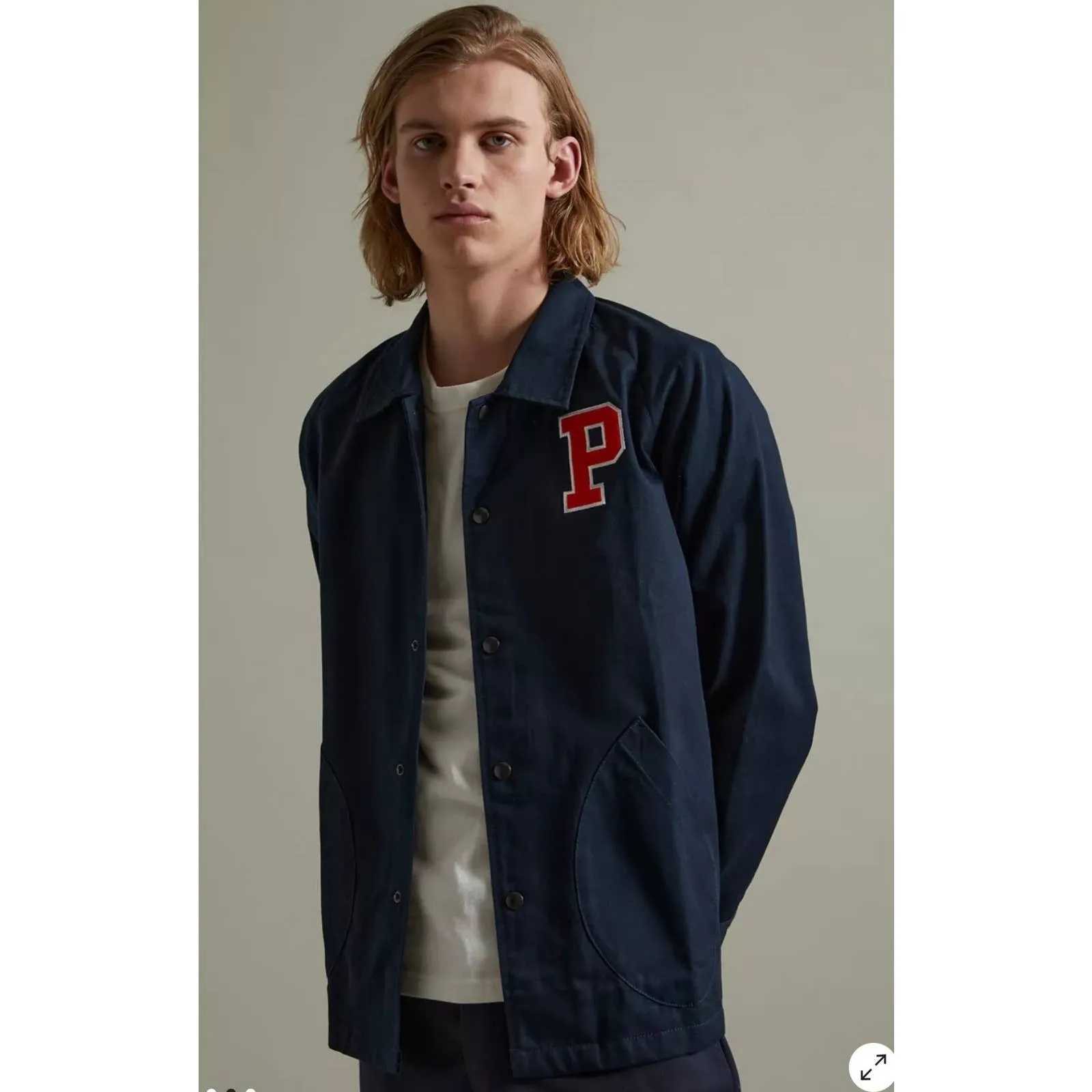 Urban Outfitters UO Pot Meets Pop Kush Coach Jacket Size M New