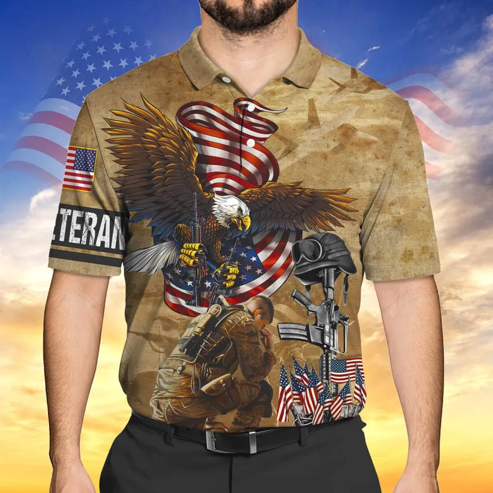 Us Veteran 3D All Over Print Shirt, Gift For Veteran