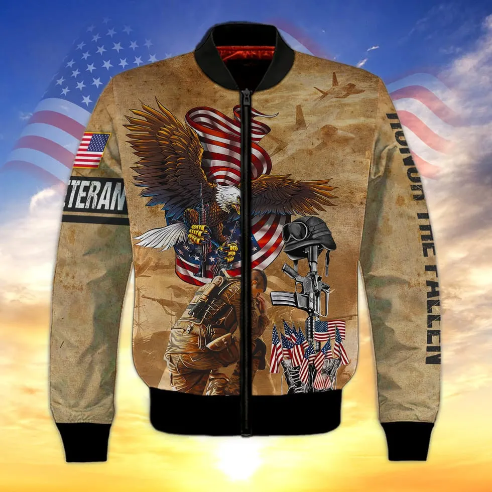 Us Veteran 3D All Over Print Shirt, Gift For Veteran