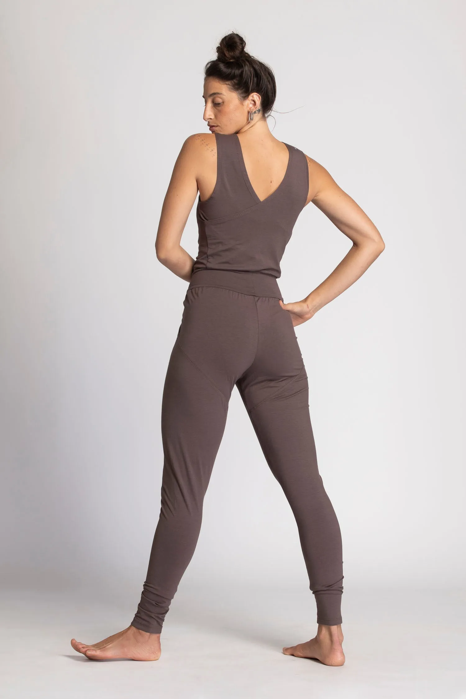 V Back Jumpsuit