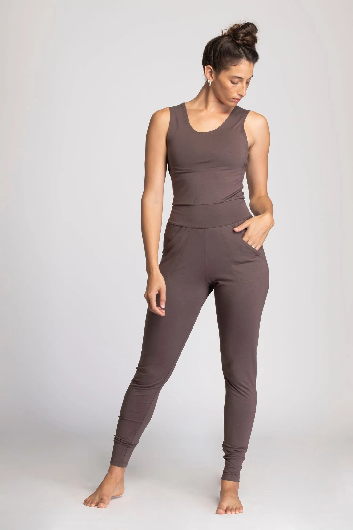 V Back Jumpsuit