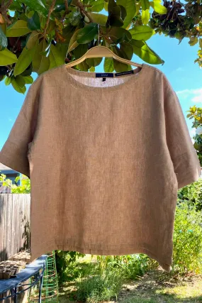 Vega Top | Organic Cotton & Hemp | Peach