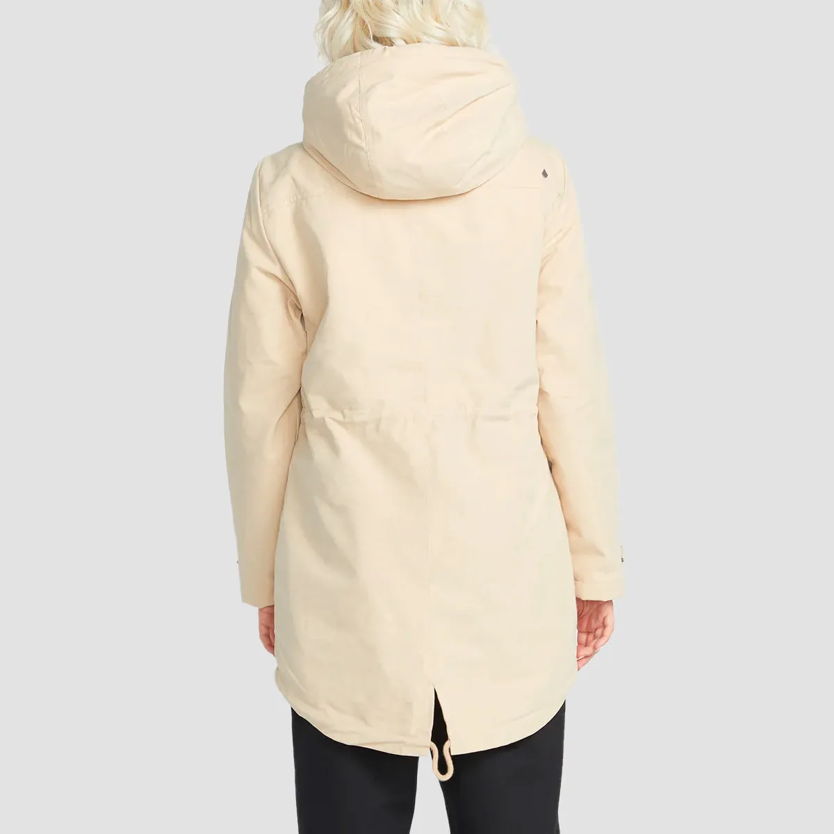 Volcom Walk On By 5K Parka Jacket Khaki - Womens