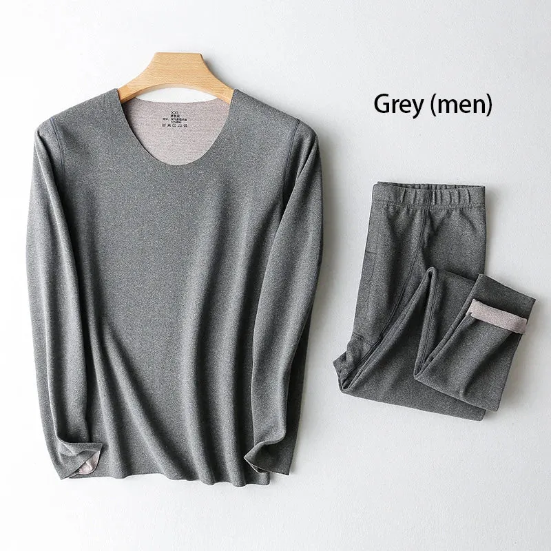 Warm Women's Winter Thermal Underwear Leggings HEATTECH Termico Underpants Tights High Waisted Long Sleeve Fleece-lined Pants