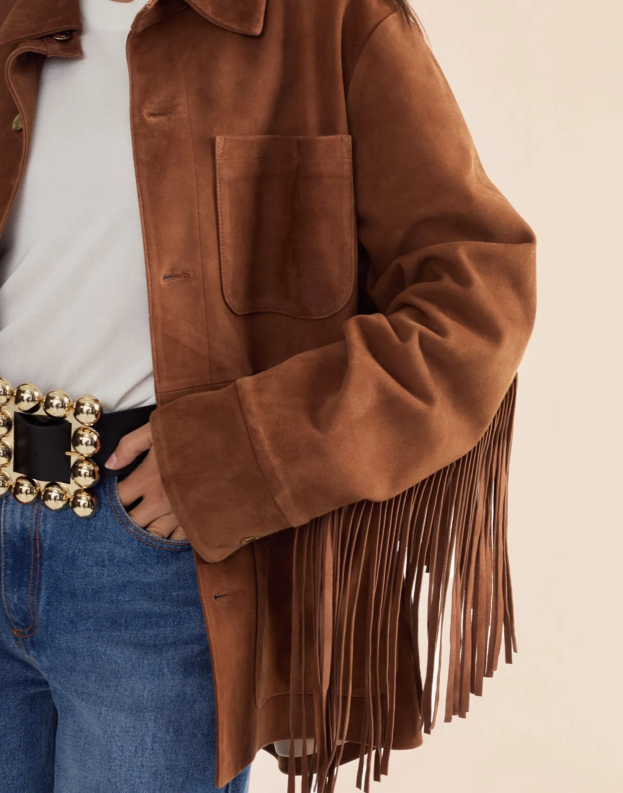 Westward Fringe Suede Jacket - RESTOCKING MARCH 2025